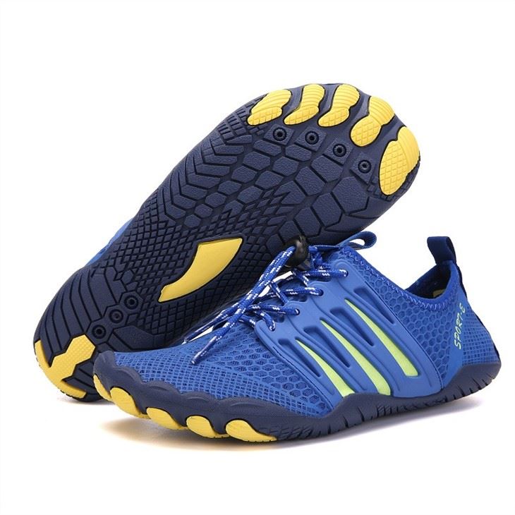 blue water shoes