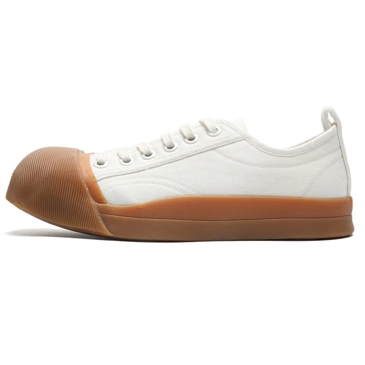 Thick Sole Black Canvas Shoes
